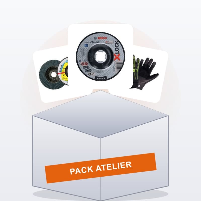Pack Atelier — disques, lamelles & gants
