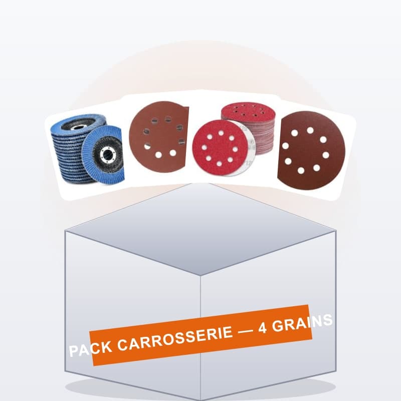 Pack Carrosserie — assortiment de disques abrasifs